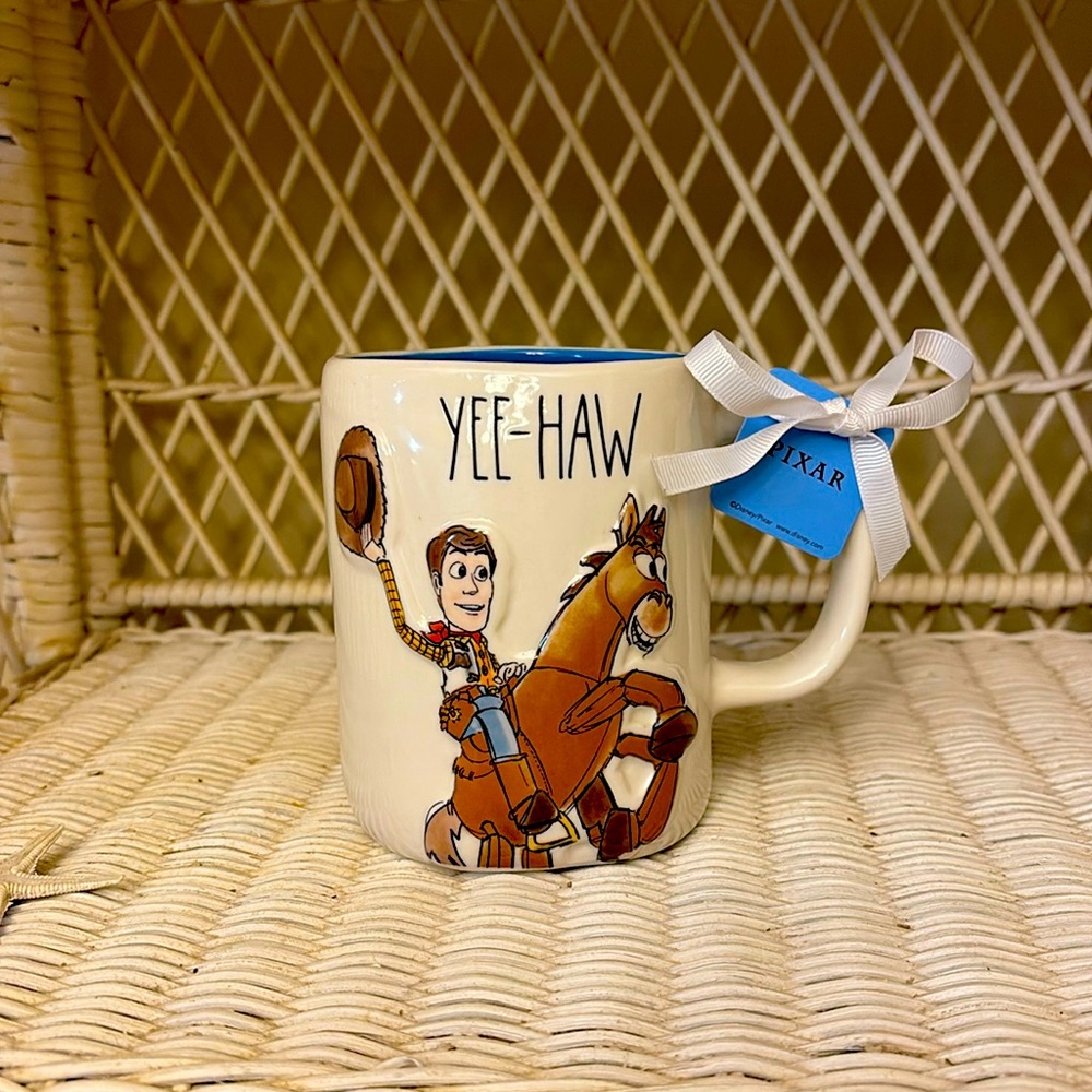 Rae Dunn  Yee Haw woody coffee/tea mug